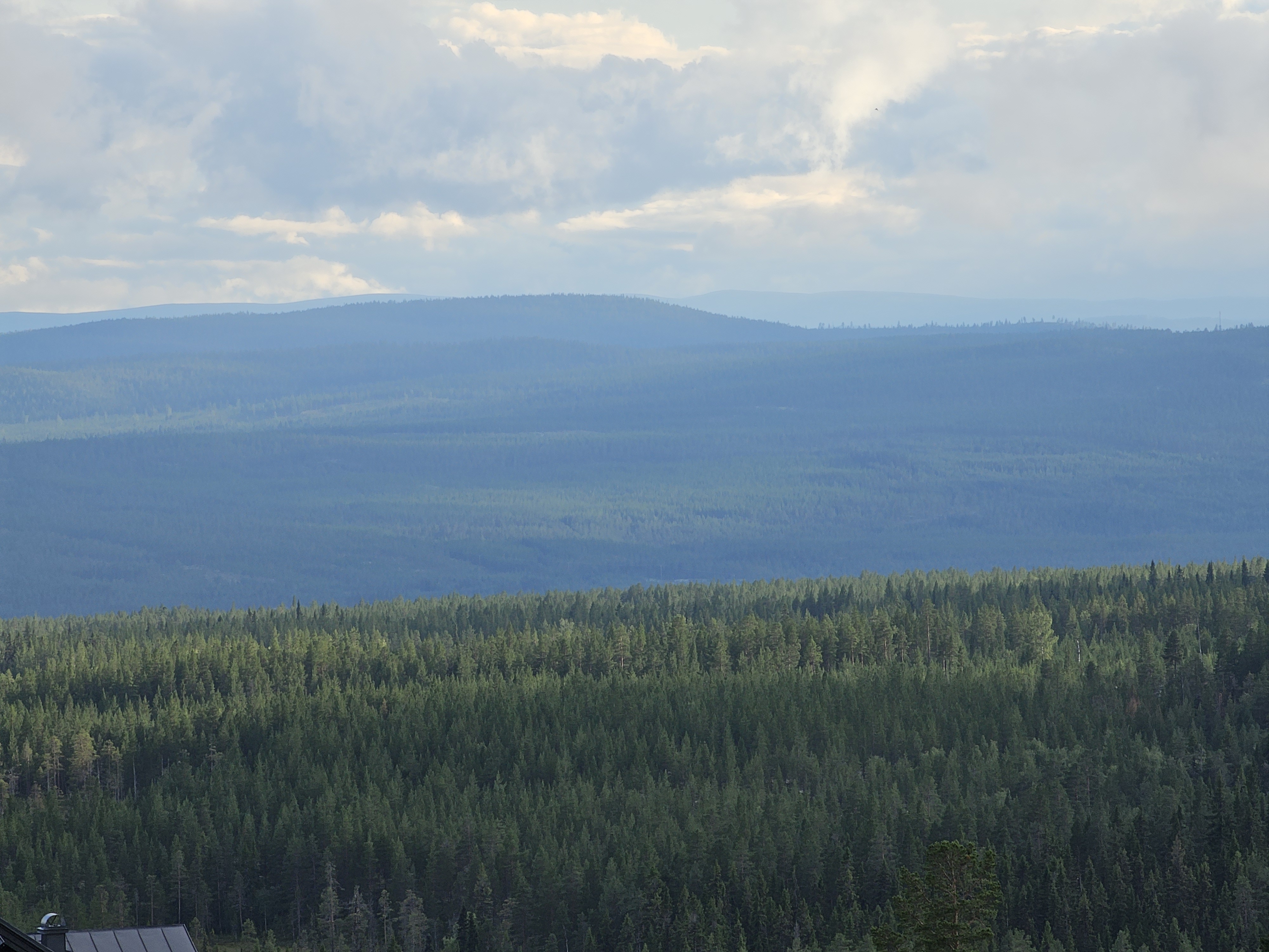 Blick auf die Berge