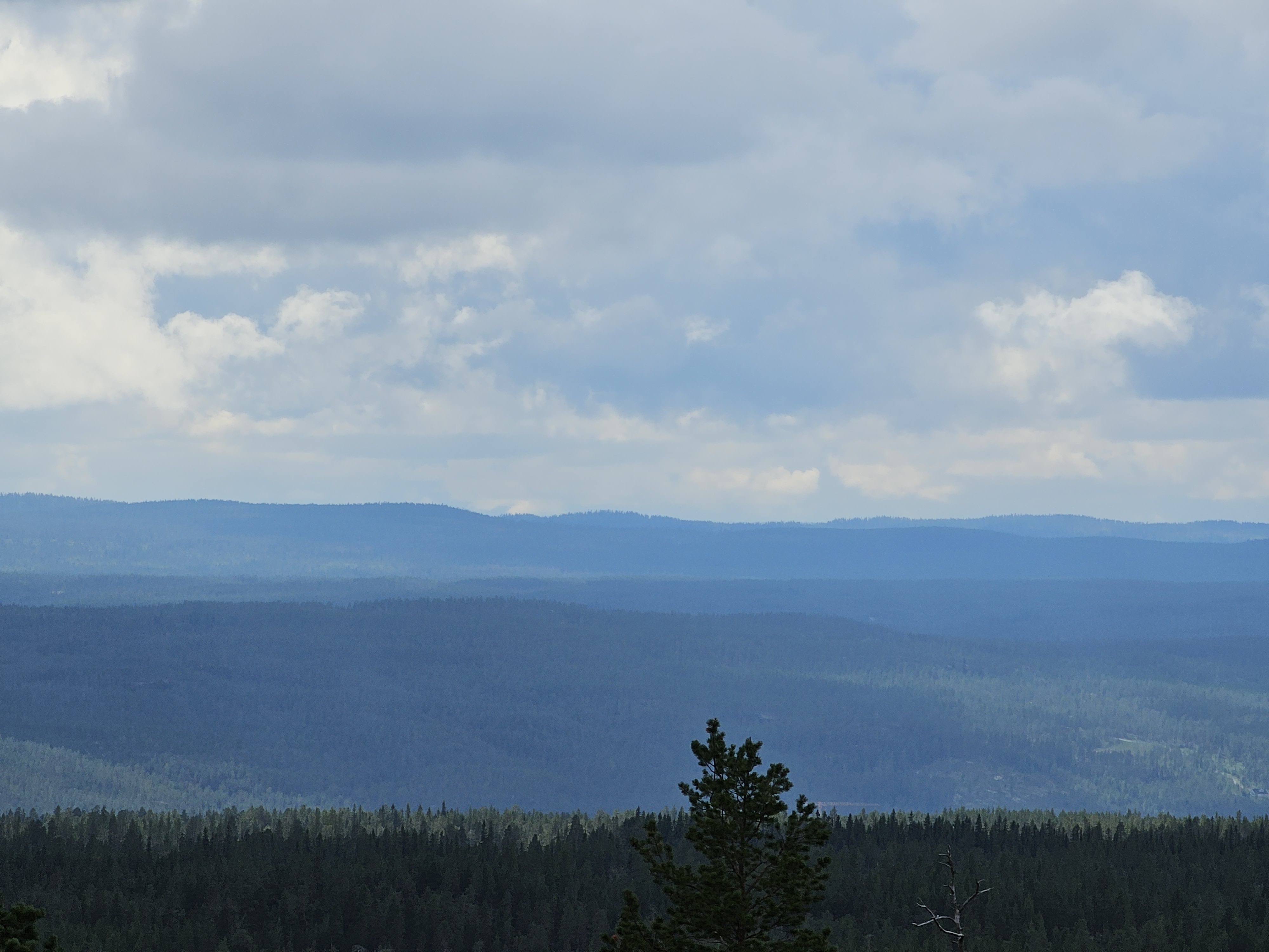 Blick auf die Berge