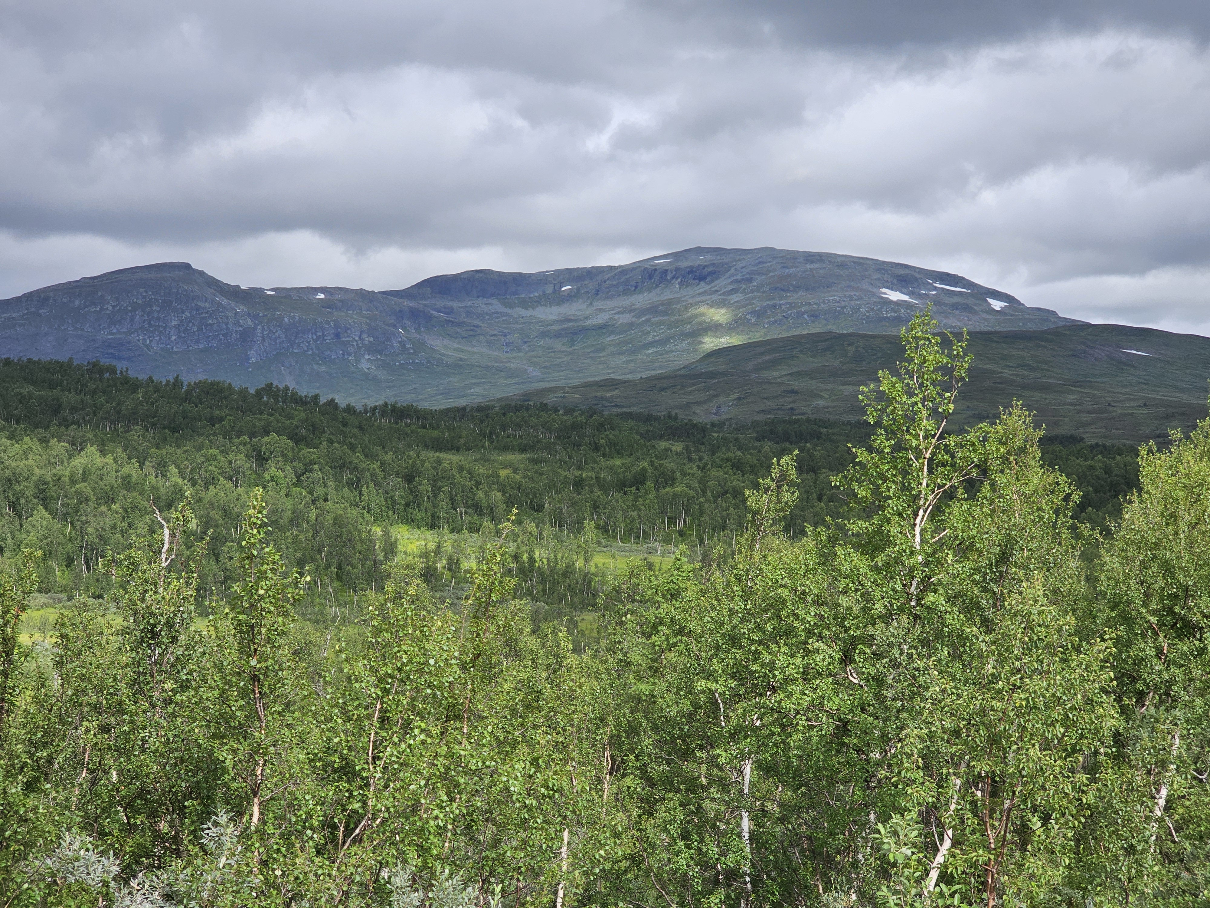 Berge Richtung Norwegen