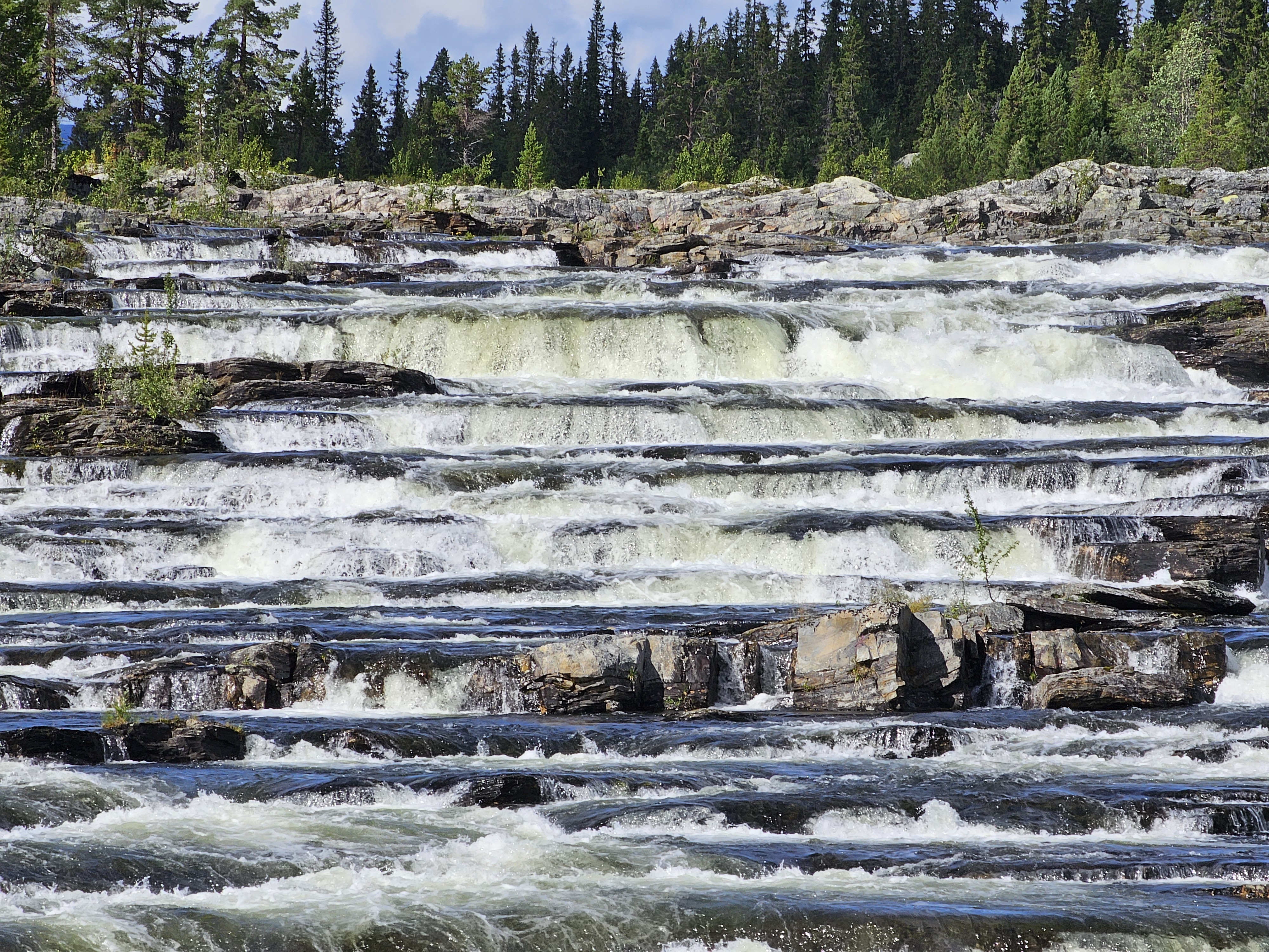 Stufenwasserfall