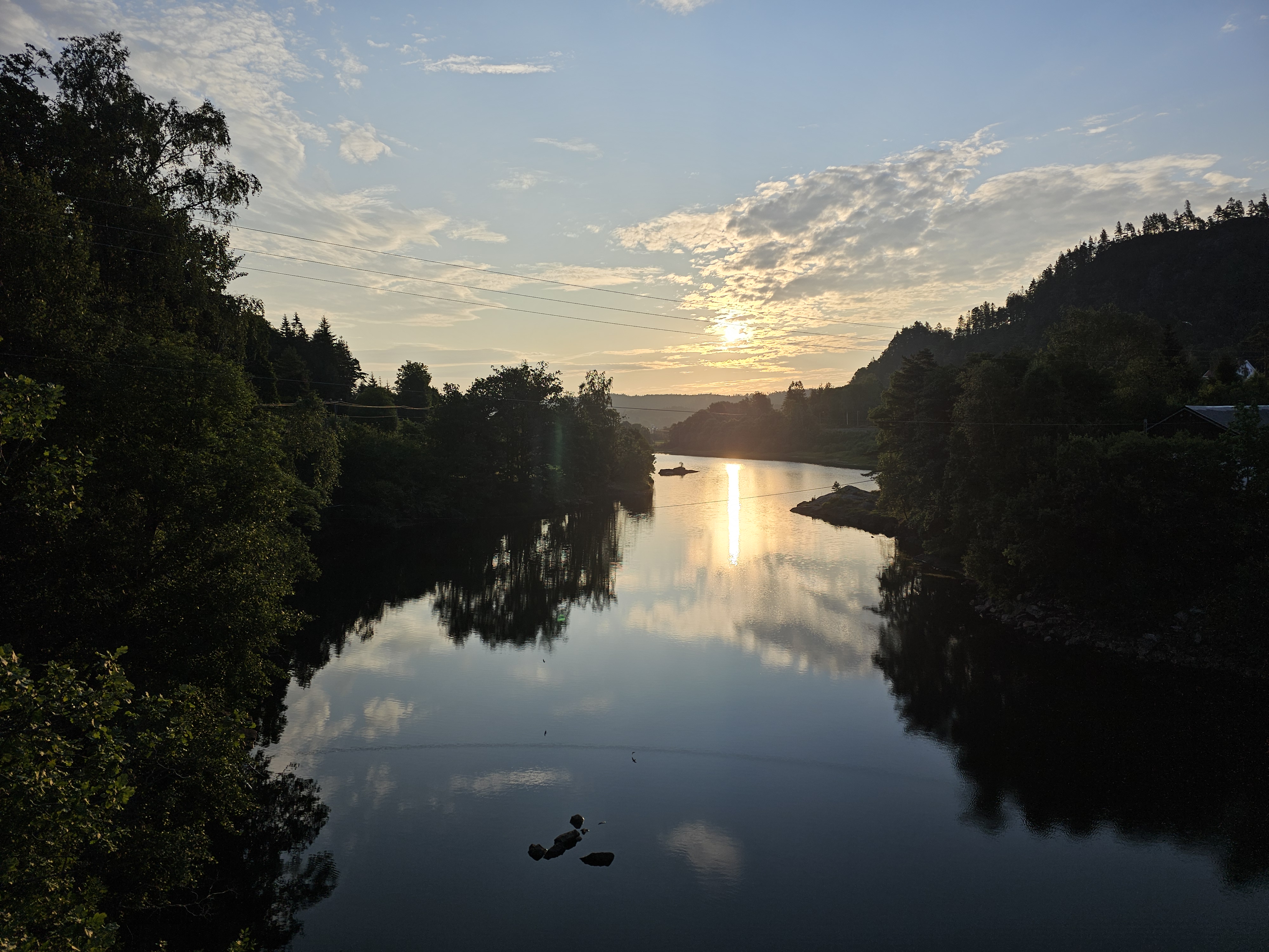 Laksfiske i Tovdalselva
